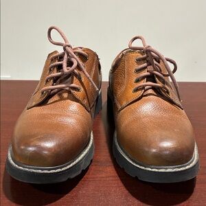 Dockers Men's Tan Leather Oxfords